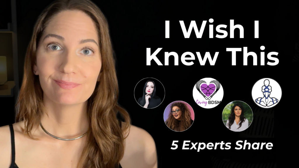 5 BDSM Experts Reveal the #1 Thing They Wish They Knew Before Starting
