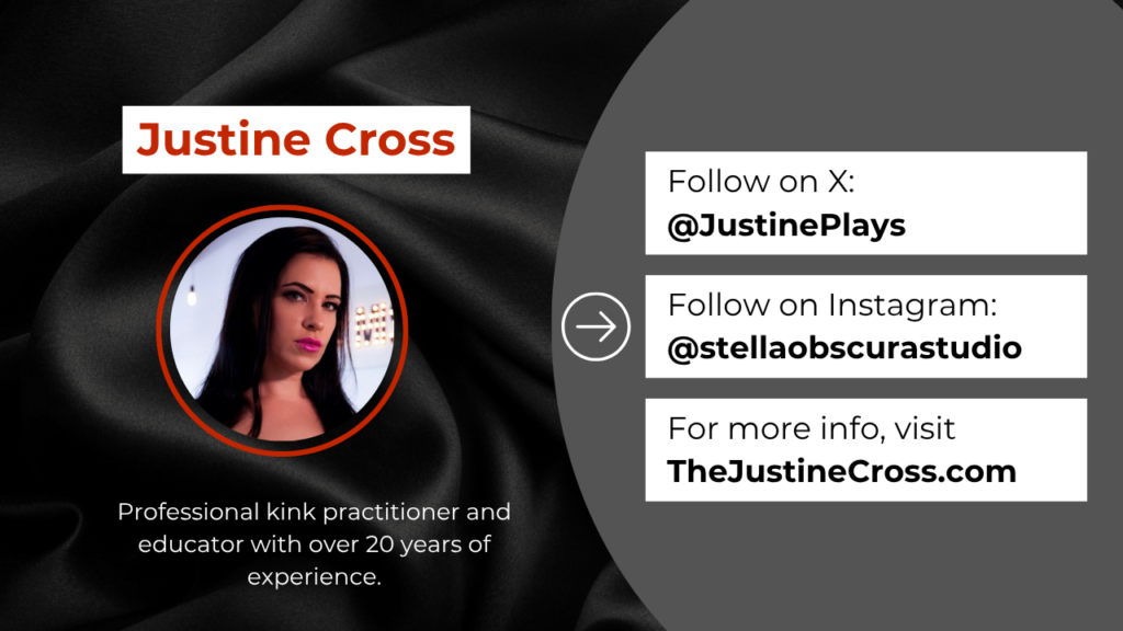 Justine Cross info