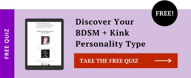 BDSM + kink personality quiz for switch BDSM